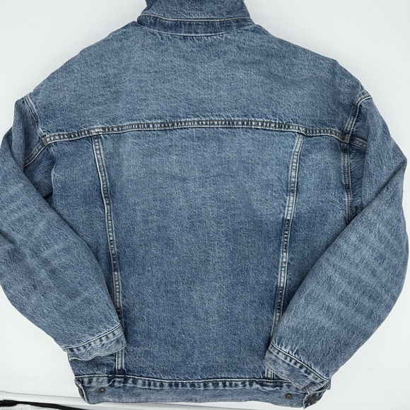 Offline by Aerie Denim Sherpa-Lined Jacket size medium - Picture 3 of 9